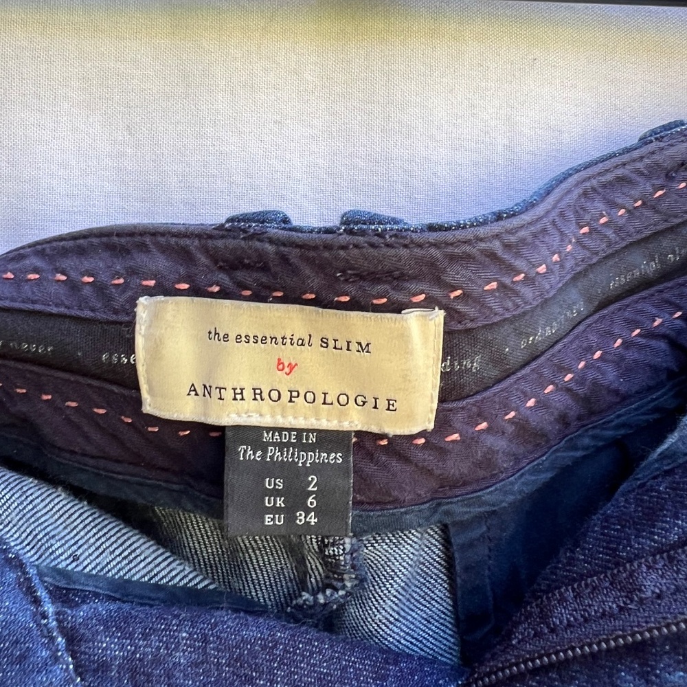 Anthropologie Jeans the Essential Slim